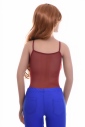 Women's Bodysuit Thin Strap See Through Vest 325