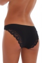 Classic Cotton High-cut Briefs Panties with Lace Back 1003