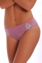 Deep Cotton Classic Briefs Panties Wide Belt Decorated with Lace 026