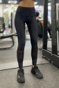 Women's Set for Sport Leggings High waist & Top Microfiber 654