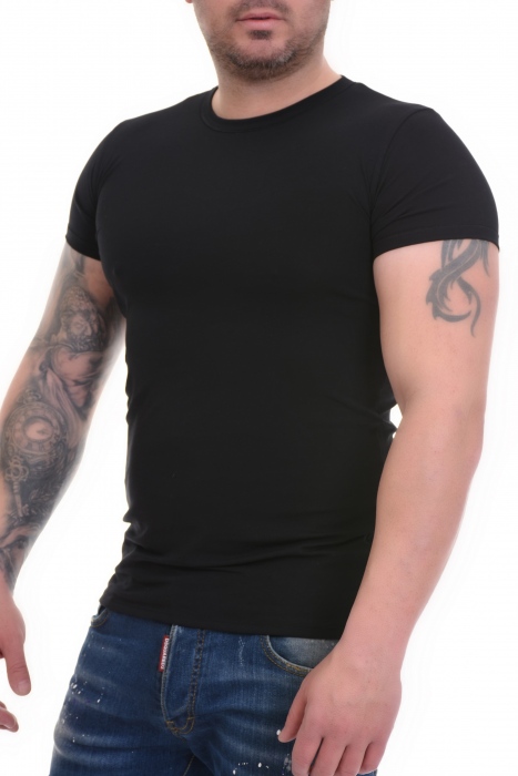 Classic Men's T-shirt Short sleeve Cotton Lycra 1-133